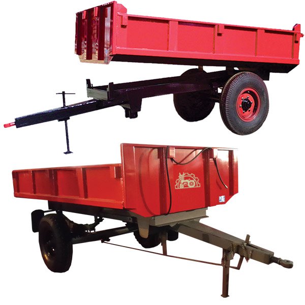3.5 ton two-wheel trailer