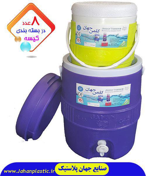 کلمن آب دوقلو 12 و 6 لیتری