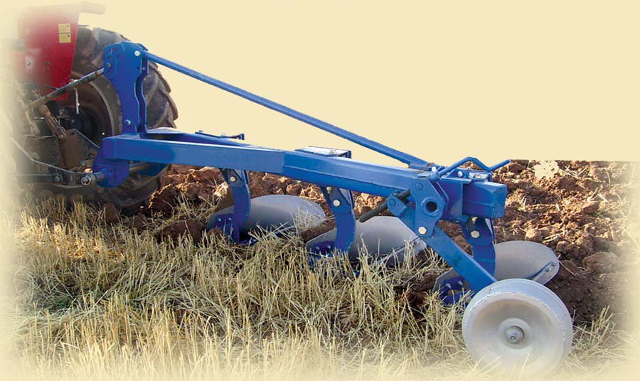 گاوآهن سه خیش چرخدار طرح اوروم سوئد