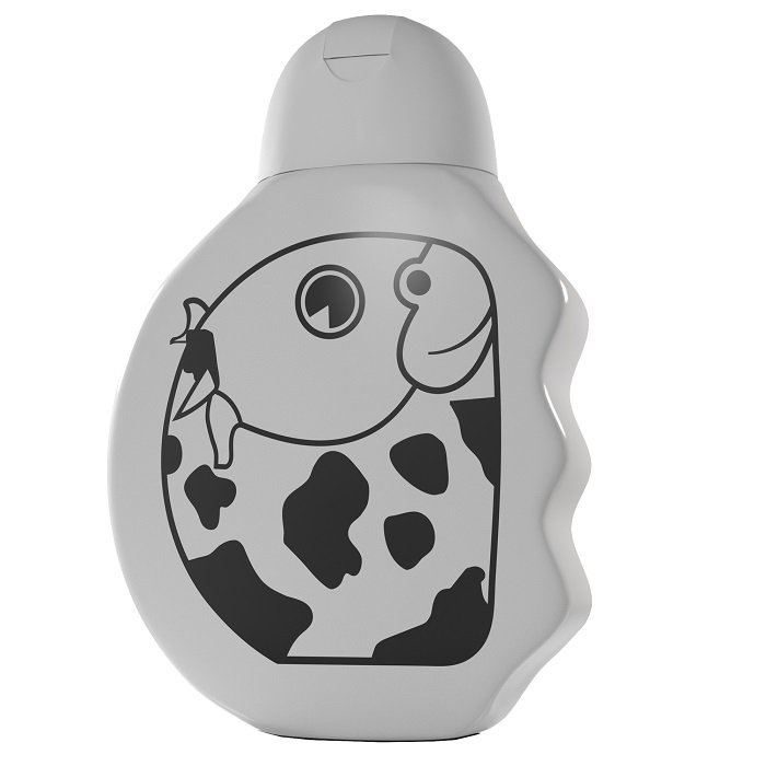 Milk protein baby shampoo