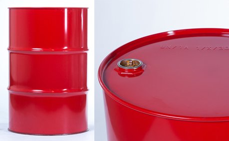 220 liter metal barrel