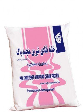 Confectionary sweetened cream 5 kg