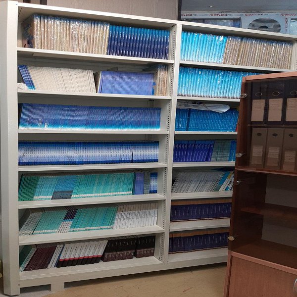 قفسه بایگانی ثابت کتابخانه ای