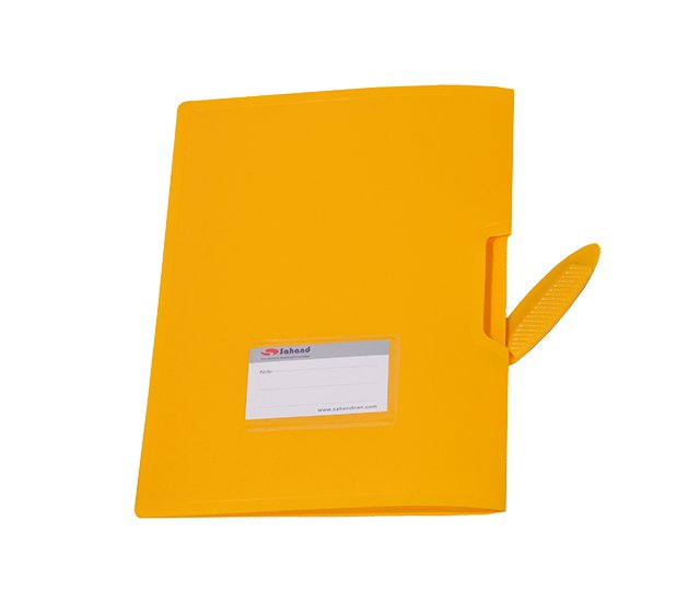 پوشه گیره دار مات با جای کارت