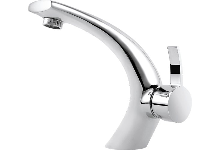 شیر مخلوط روشویی کویین کروم