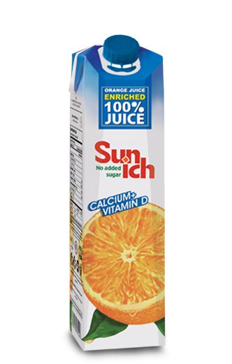 آب پرتقال غنی‌شده با کلسیم و ویتامین D