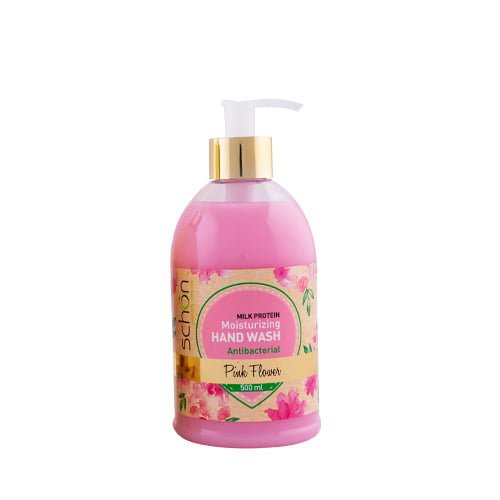 مایع دستشویی آنتی باکتریال شفاف Pink Flower شون