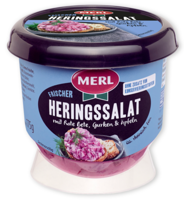Herring salad delicacy