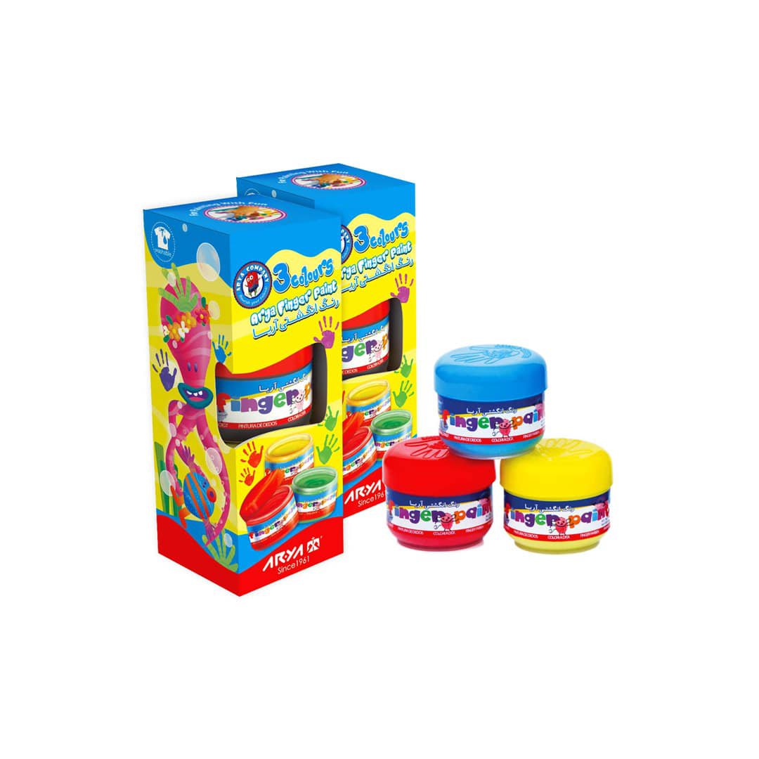 رنگ انگشتی ۳ رنگ