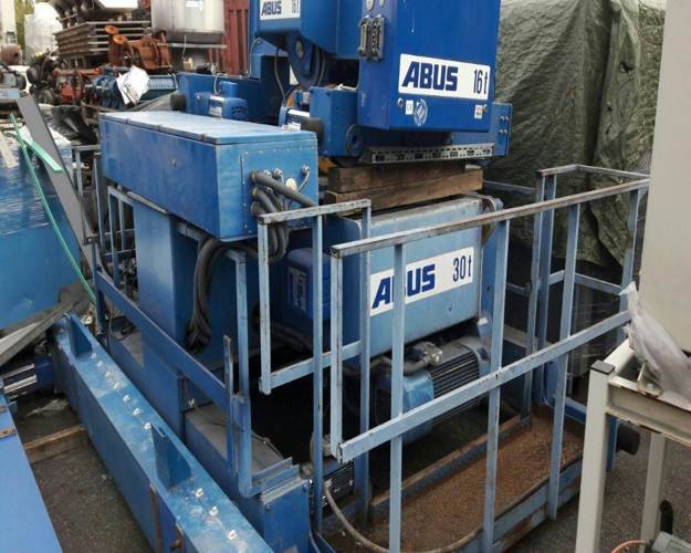 Abus crane in various tonnage from 16 tons to 30 tons