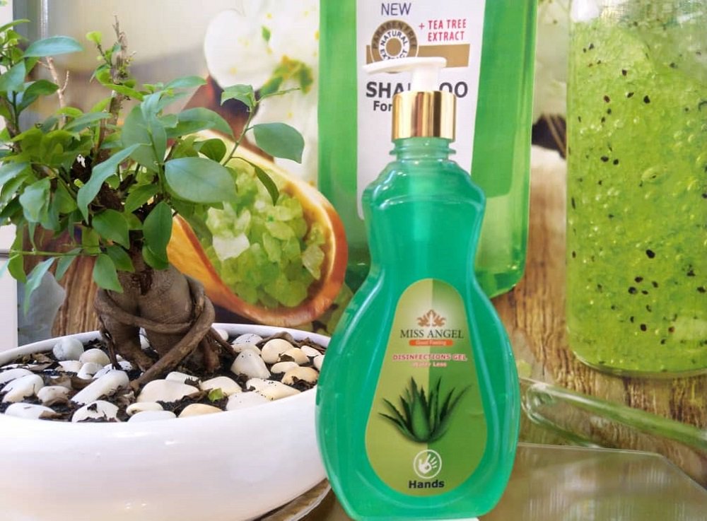 70% alcohol aloe vera hand sanitizer gel with rainforest scent 500 ml