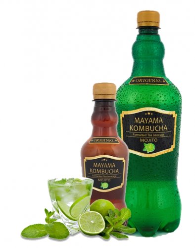 Cambodian drink containing natural flavors of lemon and mint (mojito)