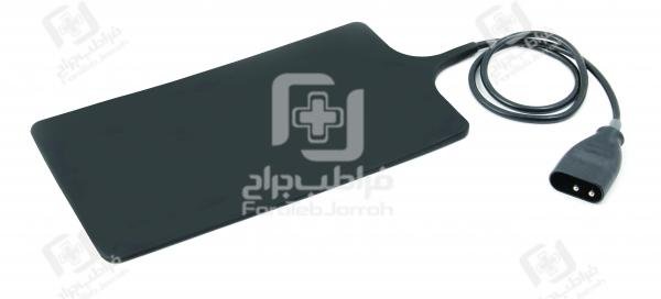 Permanent plate for surgical electrocautery