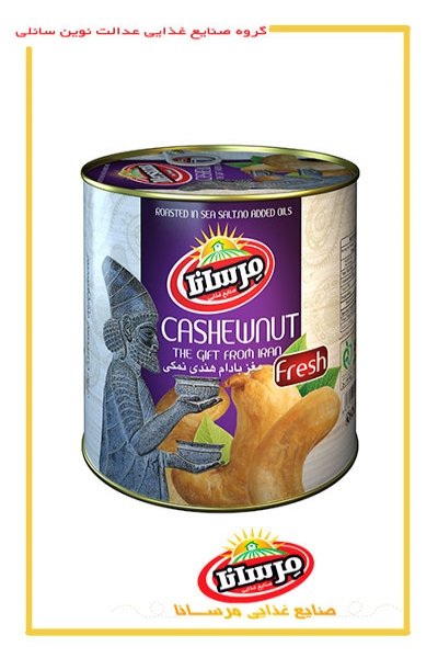 قوطی بادام هندی نمکی 350 گرمی