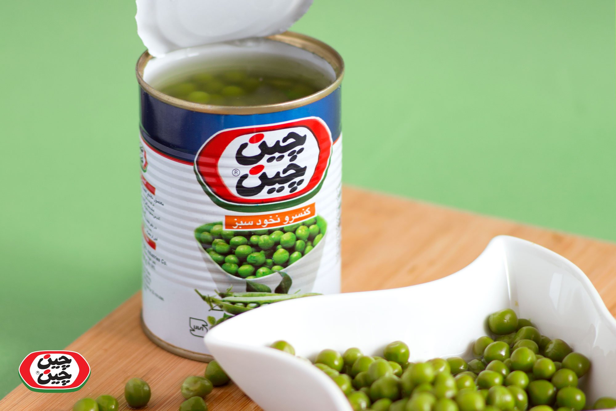 کنسرو نخود سبز