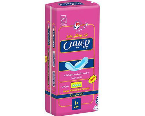 Permis large size sanitary napkin with mesh wings