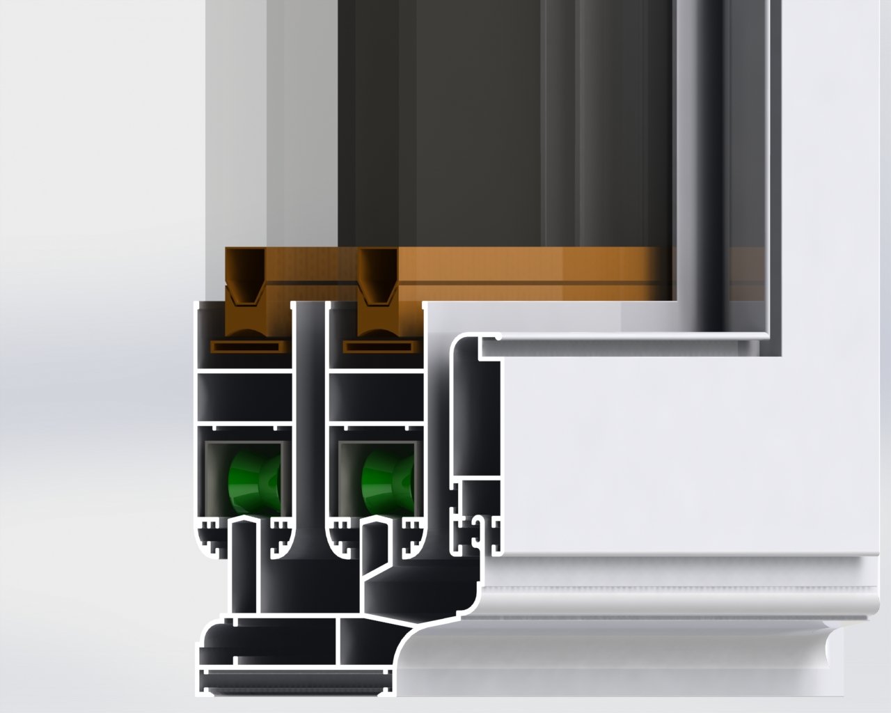 پنجره کشویی MPK100