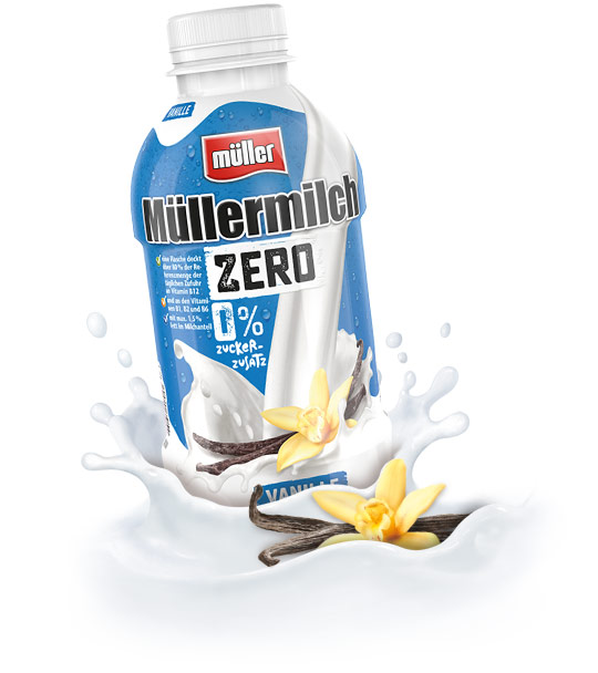 Müllermilch Zero Vanilla 100 g