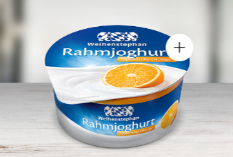 Spanish Orange cream yoghurt