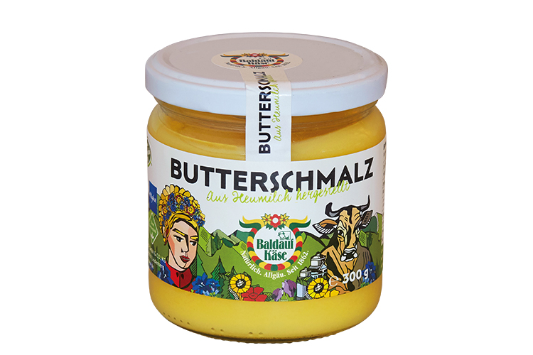 Baldauf clarified butter from Allgäu hay milk