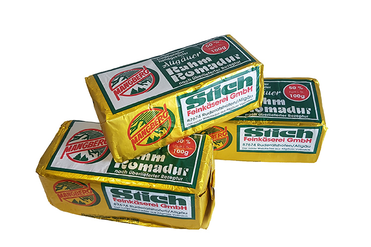 Soft cheese made from pasteurized cow's milk 100 g