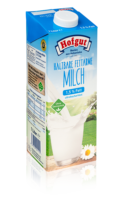 شیر کم چرب با عمر طولانی 1.5% 1.0L