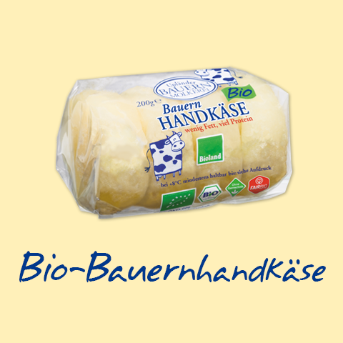 Organic farmer's hand cheese, 200 g