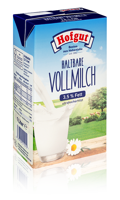 Hofgut long-life whole milk 3.5% 1.0L
