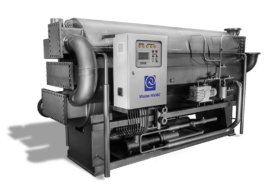 One-way absorption chiller