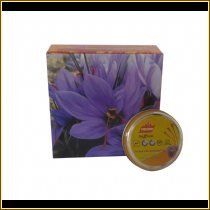 Saffron Caddy Box Design Flower