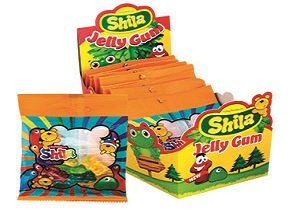 پاستیل استندی 50 گرمی/قورباغه /خرسی / کولا