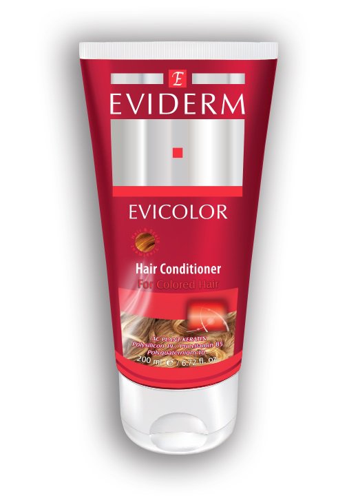 Color dyed hair softener