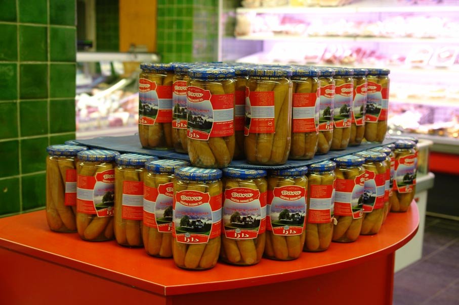 سوسیس شیشه ای