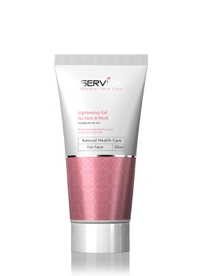 ژل روشن کننده صورت و گردن سروینا