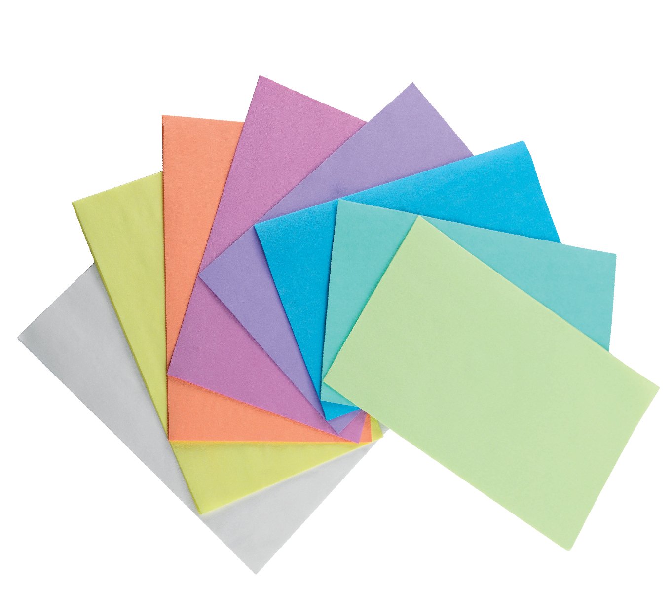 Napkins inside the tray