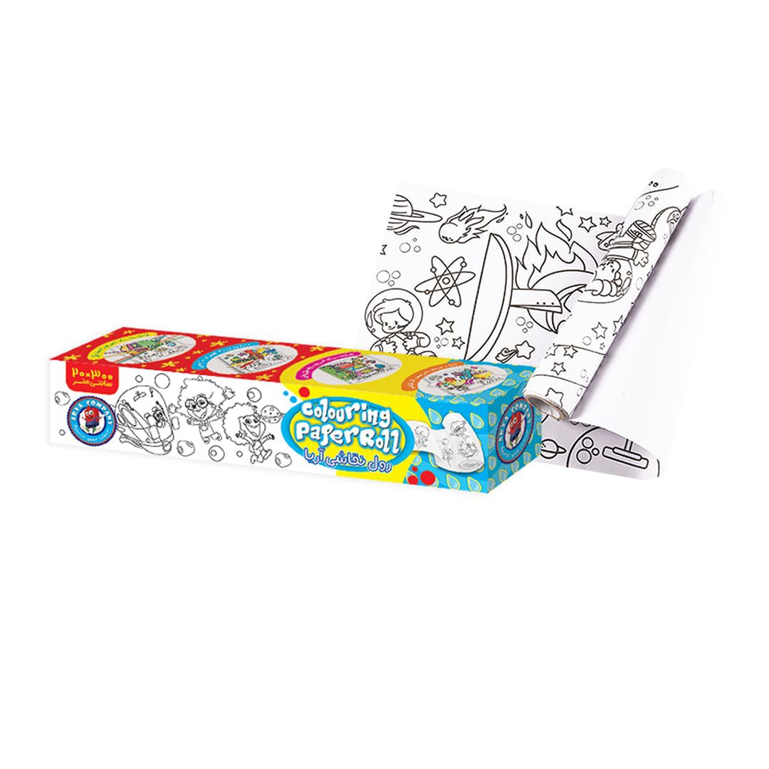 رول نقاشی پشت چسب دار ۲۰ سانتی متری