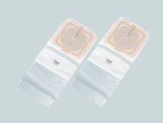 Postoperative bag, cut to a diameter of 110 mm