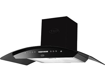 هود تی اند دی مدل TD07E مورب سایز 90