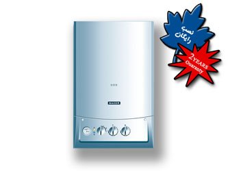 A series heating and hot water package