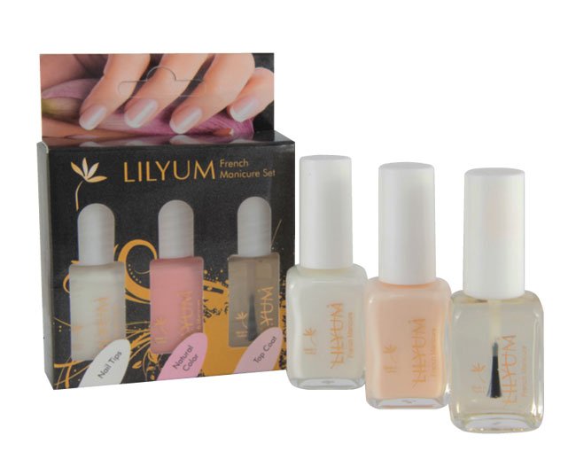 لاک فرنچ ناخن لیلیوم | FRENCH KIT