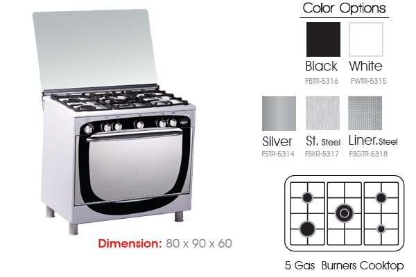 اجاق گازهای مبله