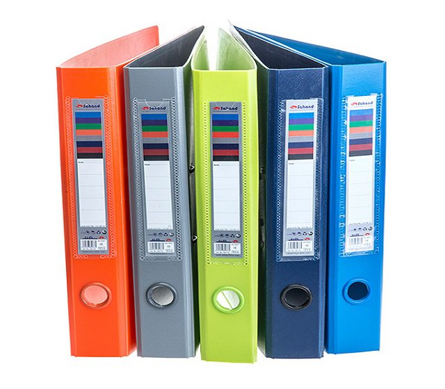 زونکن پلاستیکی ۴/۵ سانت سایز A4