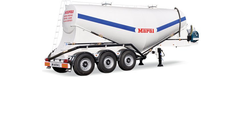 تریلر بونکر حمل سیمان