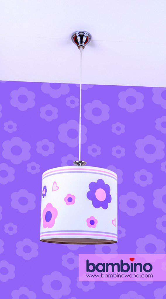 Chandelier and lampshade model p800 for girls
