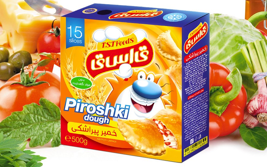 خمیر پیراشکی تی.اس.تی