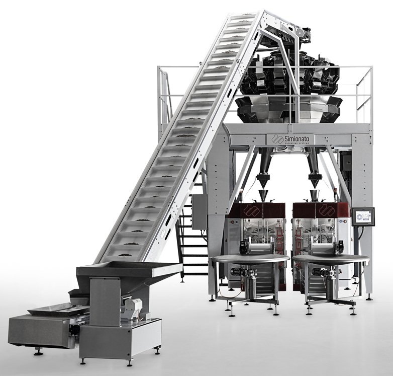 Vertical Form Fill Seal with multihead weigher