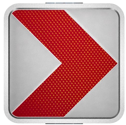 تابلوی جهت نما با منبع تغذیه خورشیدی