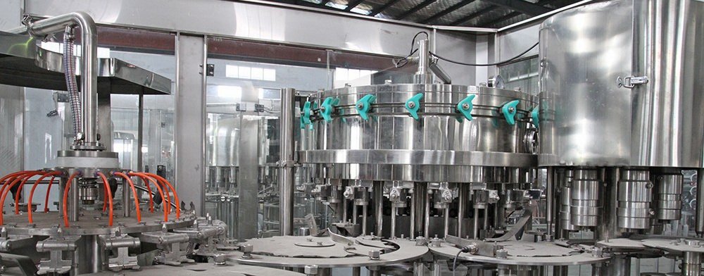Beverage production line