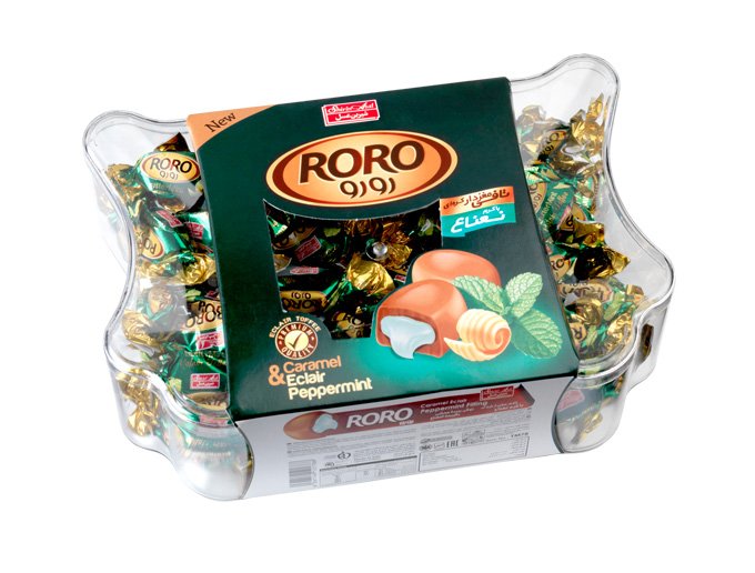 Toffee with Mint Cream