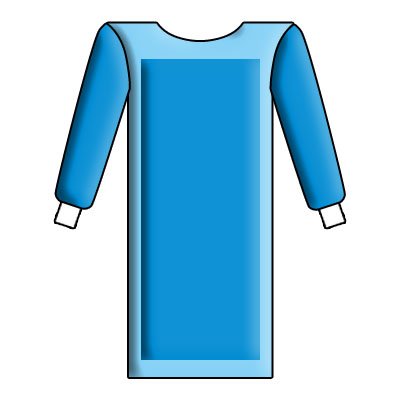 Laminar sleeve and chest surgeon 2 layers - ATN1030 / B6-A